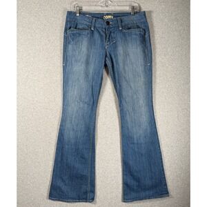 William rast jeans womens 33 denim regular rise trouser womens bootcut flare Y2K